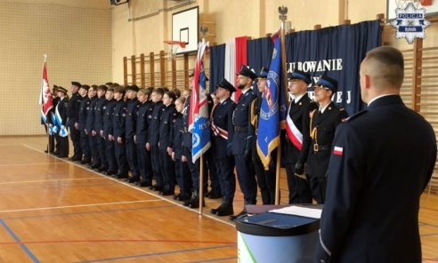 Ślubowanie kadetów i nowa strzelnica w Zespole Szkół numer 5 w Rybniku [FOTO] - Serwis informacyjny z Rybnika - naszraciborz.pl