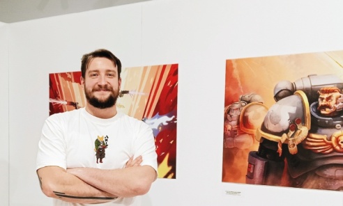 Sztuka na żywo - oprowadzanie i live drawing w Galerii Rzeczna - Serwis informacyjny z Wodzisławia Śląskiego - naszwodzislaw.com