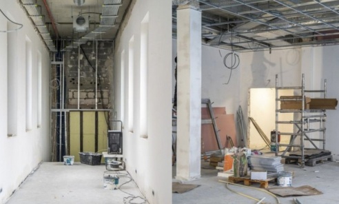 Kontynuacja prac remontowych w II LO - Serwis informacyjny z Wodzisławia Śląskiego - naszwodzislaw.com