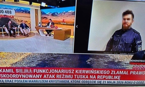Publikują zdjęcie i dane policjanta. Służby: to nieprawda i naruszenie prawa - Serwis informacyjny z Wodzisławia Śląskiego - naszwodzislaw.com
