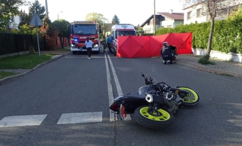 Tragiczny wypadek w Rybniku. 37-letnia pasażerka motocykla nie żyje - Serwis informacyjny z Wodzisławia Śląskiego - naszwodzislaw.com
