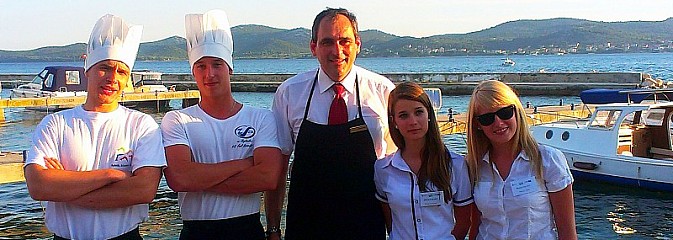 Kucharze i kelnerzy z rybnickiego ekonomika podbijają Chorwację! - Serwis informacyjny z Wodzisławia Śląskiego - naszwodzislaw.com