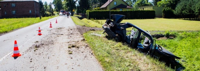 W Rzuchowie doszło do zderzenia dwóch samochodów  - Serwis informacyjny z Wodzisławia Śląskiego - naszwodzislaw.com