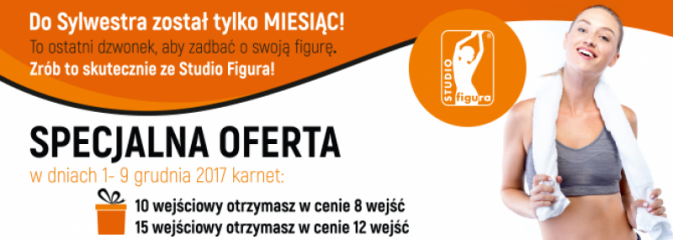 Mikołajkowa promocja grudniowa w STUDIO FIGURA! - Serwis informacyjny z Wodzisławia Śląskiego - naszwodzislaw.com
