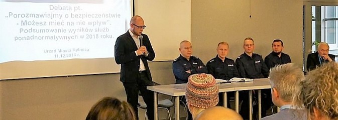 W Rybniku debatowali o bezpieczeństwie mieszkańców - Serwis informacyjny z Wodzisławia Śląskiego - naszwodzislaw.com
