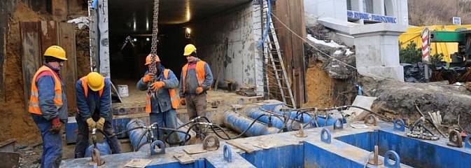 Budowa przejścia pod nasypem kolejowym. Widać już światełko w tunelu - Serwis informacyjny z Wodzisławia Śląskiego - naszwodzislaw.com
