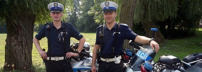 Policyjni motocykliści na służbie - Serwis informacyjny z Wodzisławia Śląskiego - naszwodzislaw.com