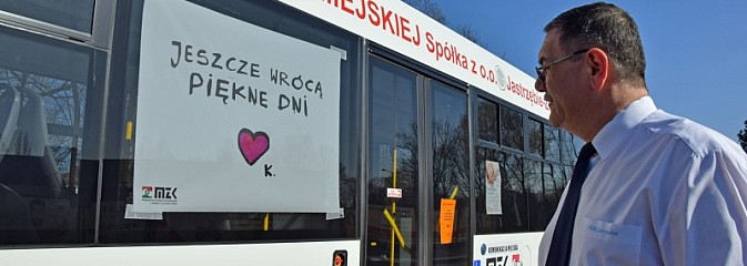 Jeszcze wrócą piękne dni. Akcja społeczna MZK Jastrzębie - Serwis informacyjny z Wodzisławia Śląskiego - naszwodzislaw.com