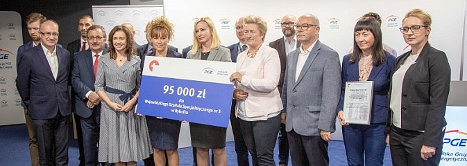 Fundacja PGE Energia Ciepła wsparła rybnicki szpital w walce z epidemią - Serwis informacyjny z Wodzisławia Śląskiego - naszwodzislaw.com