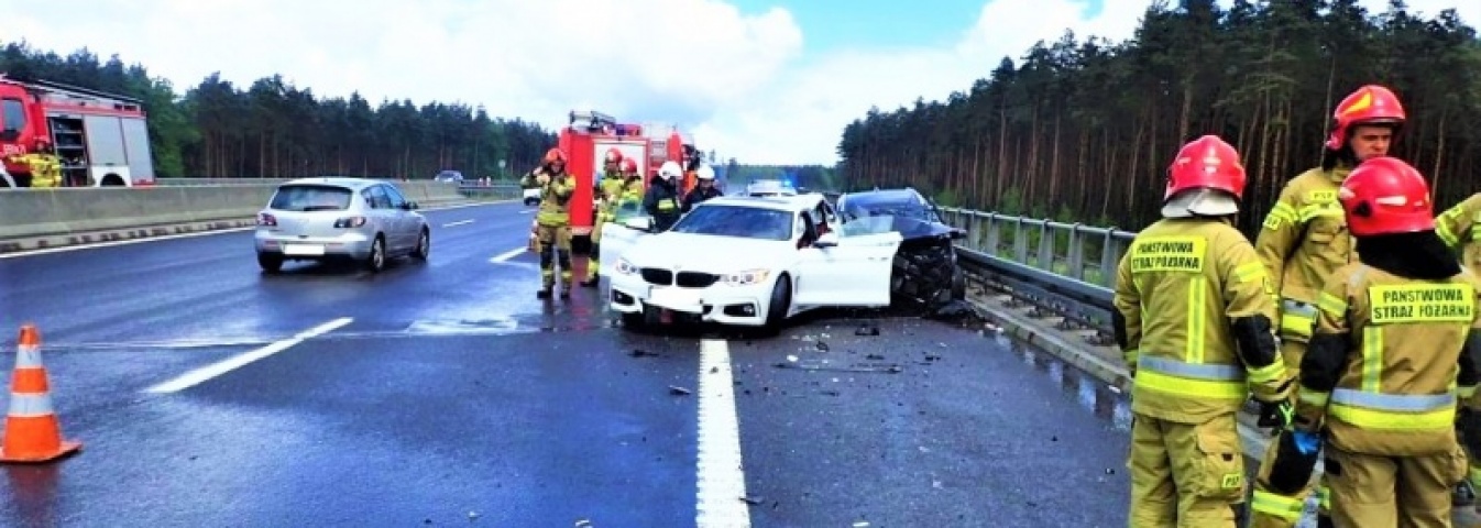 Wypadek śmiertelny na A1 w Rybniku [FOTO] - Serwis informacyjny z Wodzisławia Śląskiego - naszwodzislaw.com