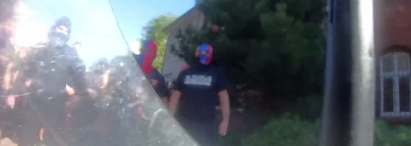 Ustawka przed meczem B klasy? Policja udaremniła starcie kibiców GKS i Odry Wodzisław [WIDEO] - Serwis informacyjny z Wodzisławia Śląskiego - naszwodzislaw.com