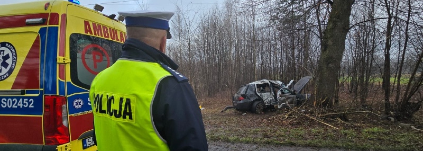 Tragiczny wypadek w Rybniku-Chwałęcicach. Nie żyją dwie młode osoby - Serwis informacyjny z Wodzisławia Śląskiego - naszwodzislaw.com